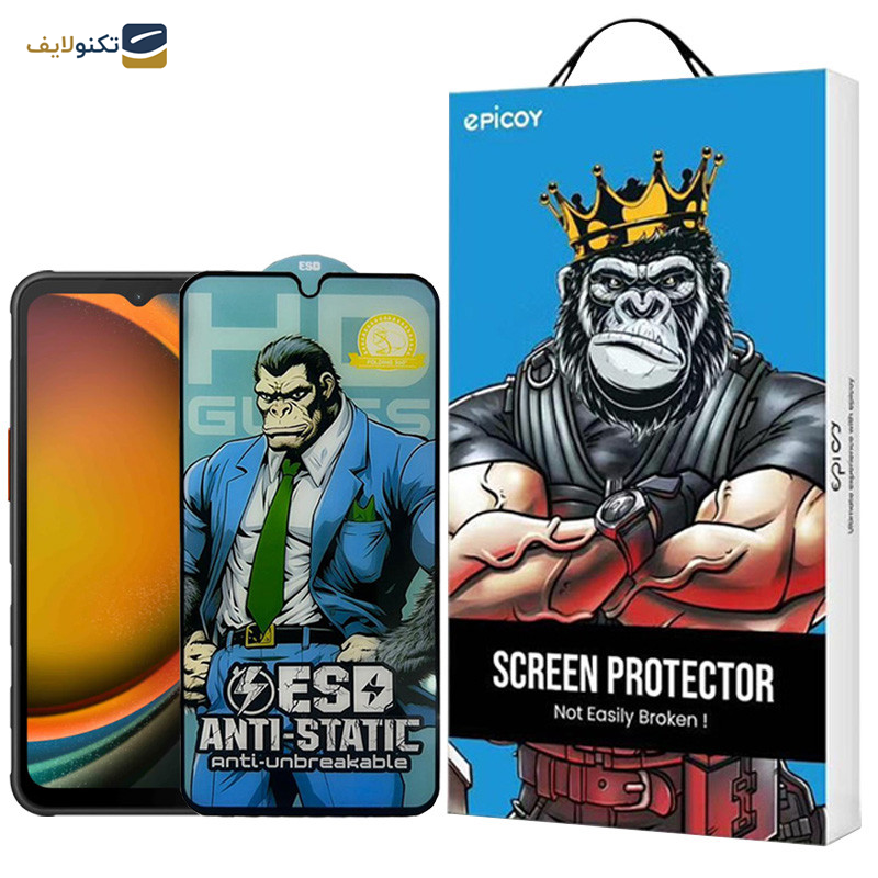 محافظ صفحه نمایش اپیکوی مدل  Gorilla ESD مناسب برای گوشی موبایل سامسونگ Galaxy A14 4G/5G /Xcover7 محافظ صفحه نمایش اپیکوی مدل  Gorilla ESD مناسب برای گوشی موبایل سامسونگ Galaxy A14 4G/5G /Xcover7