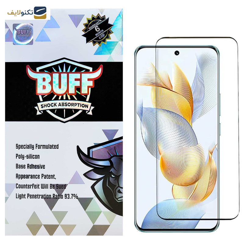 محافظ صفحه نمایش بوف مدل FullGlue-Max-G مناسب برای گوشی موبایل آنر Honor 90 / 90 Pro محافظ صفحه نمایش بوف مدل FullGlue-Max-G مناسب برای گوشی موبایل آنر Honor 90 / 90 Pro