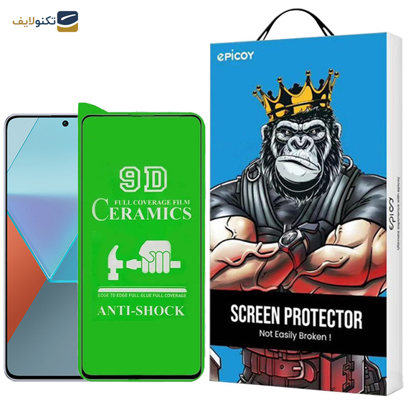 محافظ صفحه نمایش سرامیکی اپیکوی مدل Unbreakable مناسب برای گوشی موبایل شیائومی Redmi Note 13 Pro 4G/5G /Note 13 4G/5G /Note 13R Pro محافظ صفحه نمایش سرامیکی اپیکوی مدل Unbreakable مناسب برای گوشی موبایل شیائومی Redmi Note 13 Pro 4G/5G /Note 13 4G/5G /Note 13R Pro