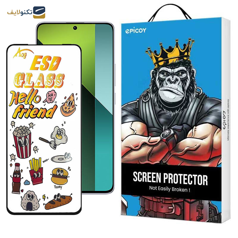 محافظ صفحه نمایش اپیکوی مدل ESD 2024 مناسب برای گوشی موبایل شیائومی Redmi Note 13 Pro 4G/5G/ Note 13 4G/5G/ Note 13R Pro محافظ صفحه نمایش اپیکوی مدل ESD 2024 مناسب برای گوشی موبایل شیائومی Redmi Note 13 Pro 4G/5G/ Note 13 4G/5G/ Note 13R Pro