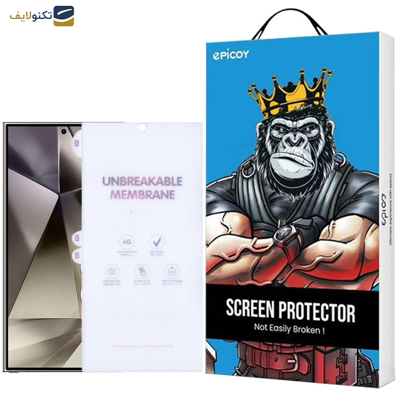 محافظ صفحه نمایش مات اپیکوی مدل Hydrogel-Matte مناسب برای گوشی موبایل سامسونگ Galaxy S24 Ultra / S23 Ultra / S22 Ultra محافظ صفحه نمایش مات اپیکوی مدل Hydrogel-Matte مناسب برای گوشی موبایل سامسونگ Galaxy S24 Ultra / S23 Ultra / S22 Ultra