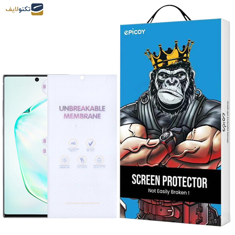 محافظ صفحه نمایش مات اپیکوی مدل Hydrogel-Matte مناسب برای گوشی موبایل سامسونگ Galaxy Note10 Plus محافظ صفحه نمایش مات اپیکوی مدل Hydrogel-Matte مناسب برای گوشی موبایل سامسونگ Galaxy Note10 Plus