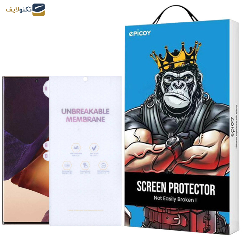 محافظ صفحه نمایش مات اپیکوی مدل Hydrogel-Matte مناسب برای گوشی موبایل سامسونگ Galaxy Note20 Ultra محافظ صفحه نمایش مات اپیکوی مدل Hydrogel-Matte مناسب برای گوشی موبایل سامسونگ Galaxy Note20 Ultra