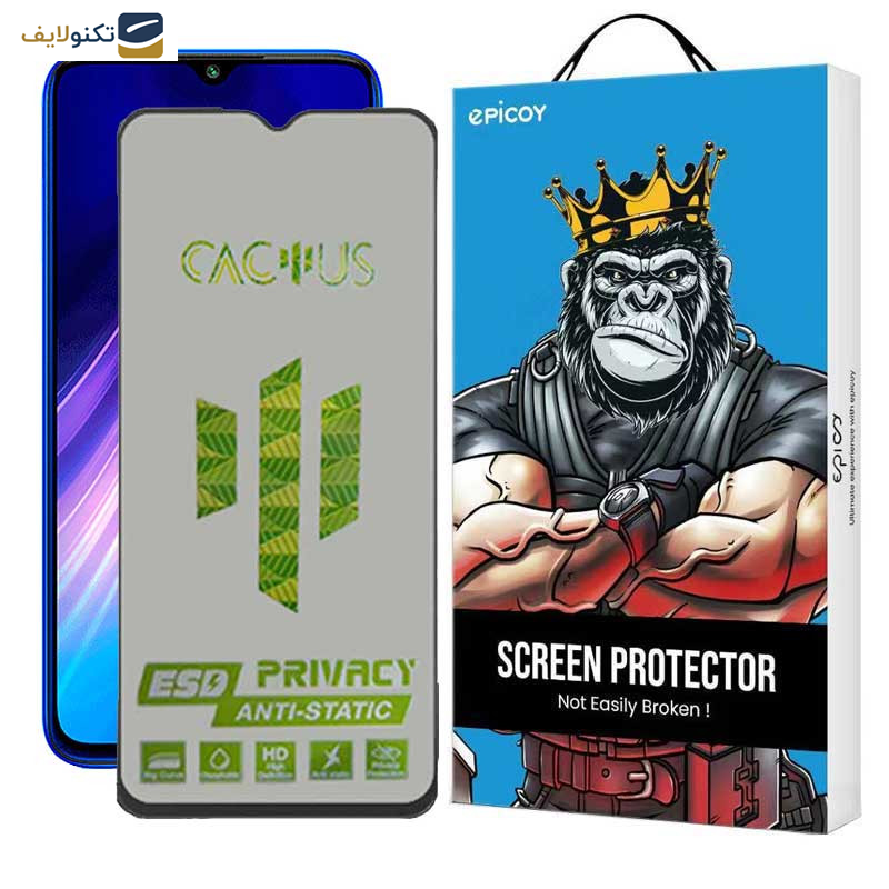 محافظ صفحه نمایش حریم شخصی اپیکوی مدل Cactus-ESD-Privacy مناسب برای گوشی موبایل شیائومی Redmi Note 8 محافظ صفحه نمایش حریم شخصی اپیکوی مدل Cactus-ESD-Privacy مناسب برای گوشی موبایل شیائومی Redmi Note 8
