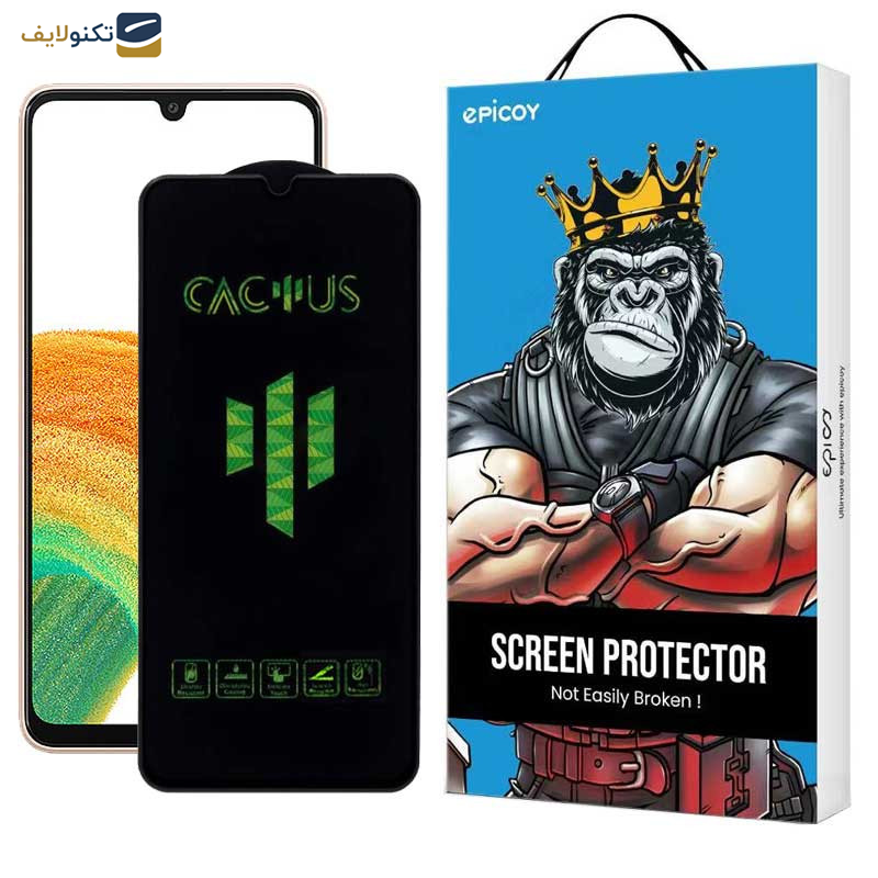 محافظ صفحه نمایش اپیکوی مدل Cactus مناسب برای گوشی موبایل Galaxy A33 5G/ A32 4G/ A22 4G/ A50/ A50s/A31 4G/ A30 4G/M32 4G/M30s/ F41/ F22 محافظ صفحه نمایش اپیکوی مدل Cactus مناسب برای گوشی موبایل Galaxy A33 5G/ A32 4G/ A22 4G/ A50/ A50s/A31 4G/ A30 4G/M32 4G/M30s/ F41/ F22