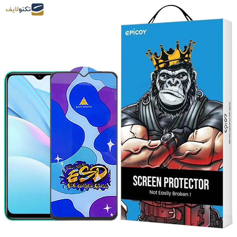 محافظ صفحه نمایش اپیکوی مدل Star ESD مناسب برای گوشی موبایل شیائومی Redmi Note 9 4G/Note 8 Pro/9 Prime 4G/9/9 Power 4G/10A  محافظ صفحه نمایش اپیکوی مدل Star ESD مناسب برای گوشی موبایل شیائومی Redmi Note 9 4G/Note 8 Pro/9 Prime 4G/9/9 Power 4G/10A