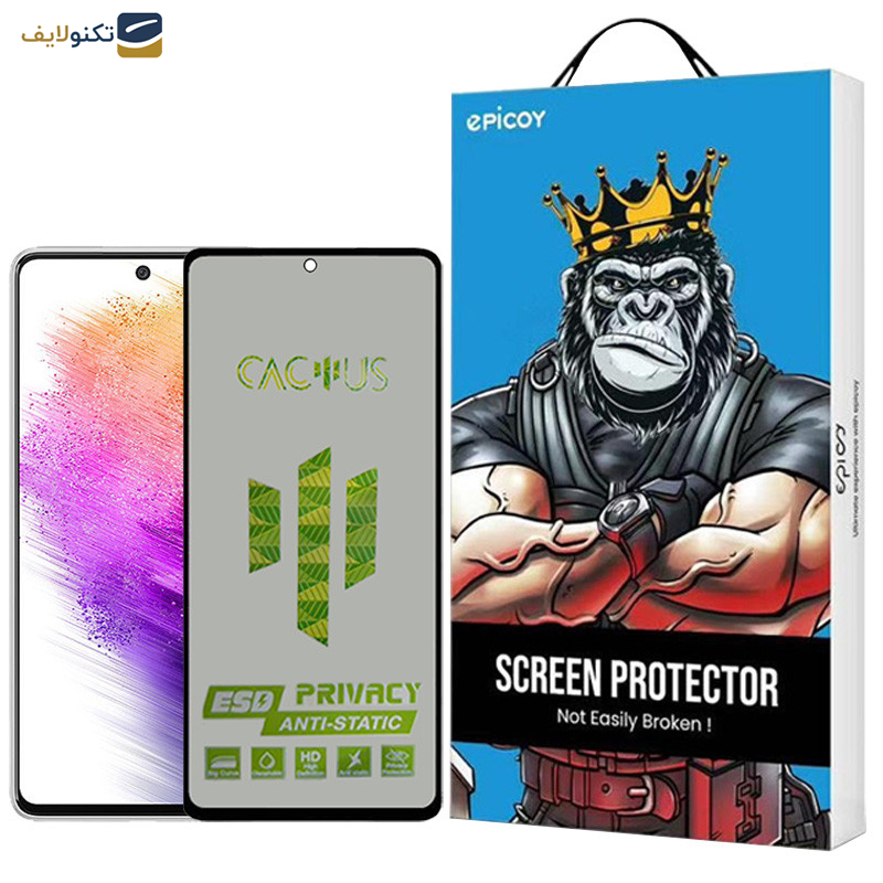 محافظ صفحه نمایش حریم شخصی اپیکوی مدل Cactus-ESD-Privacy مناسب برای گوشی موبایل سامسونگ Galaxy A73 5G/A72 4G/5G /M54 /M53 5G/M52/ M5/A71/A81/A91/M62/F62/S10 Lite/Note 10 Lite محافظ صفحه نمایش حریم شخصی اپیکوی مدل Cactus-ESD-Privacy مناسب برای گوشی موبایل سامسونگ Galaxy A73 5G/A72 4G/5G /M54 /M53 5G/M52/ M5/A71/A81/A91/M62/F62/S10 Lite/Note 10 Lite