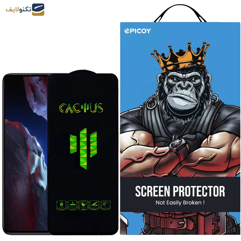 محافظ صفحه نمایش اپیکوی مدل Cactus مناسب برای گوشی موبایل شیائومی Poco F5 Pro/ F5/ F4 GT/ F4/ F3 GT/ F3/ F2 Pro محافظ صفحه نمایش اپیکوی مدل Cactus مناسب برای گوشی موبایل شیائومی Poco F5 Pro/ F5/ F4 GT/ F4/ F3 GT/ F3/ F2 Pro