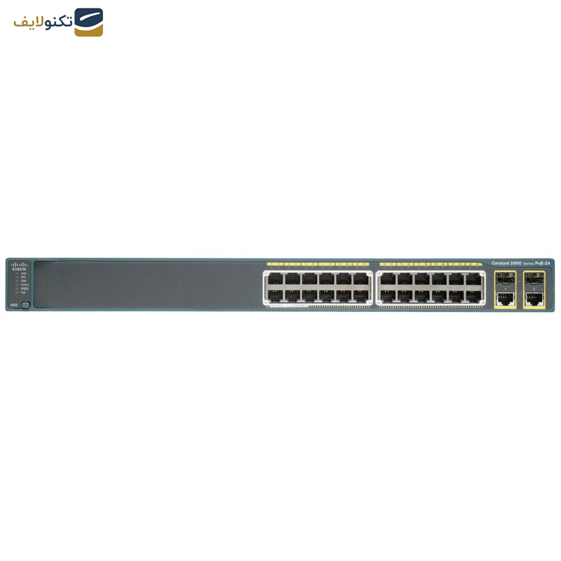 سوییچ 24 پورت سیسکو مدل WS-C2960X-24PS-L سوییچ 24 پورت سیسکو مدل WS-C2960X-24PS-L