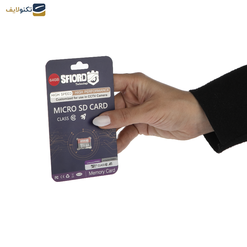 کارت حافظه microSDXC اسفیورد مدل Ultra A1 کلاس 10 استاندارد UHS-I سرعت 95MBps ظرفیت 64 گیگابایت کارت حافظه microSDXC اسفیورد مدل Ultra A1 کلاس 10 استاندارد UHS-I سرعت 95MBps ظرفیت 64 گیگابایت