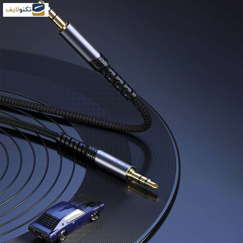 کابل AUX رسی مدل RDS-A28 طول 1.2 متر کابل AUX رسی مدل RDS-A28 طول 1.2 متر