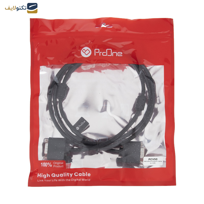 کابل VGA پرووان مدل PCV50 طول 1.5 متر  کابل VGA پرووان مدل PCV50 طول 1.5 متر