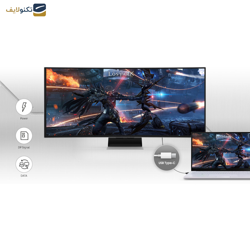 مانیتور مخصوص بازی سامسونگ مدل LS34BG850 سایز 34 اینچ مانیتور مخصوص بازی سامسونگ مدل LS34BG850 سایز 34 اینچ