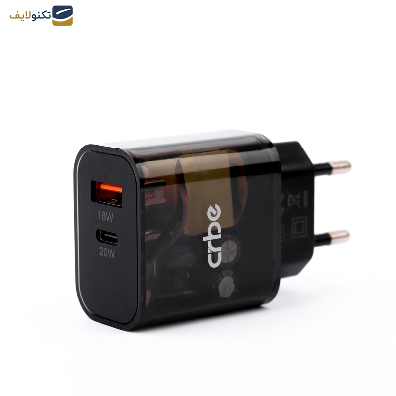 شارژر دیواری 20 وات کربی مدل CR-R105 شارژر دیواری 20 وات کربی مدل CR-R105