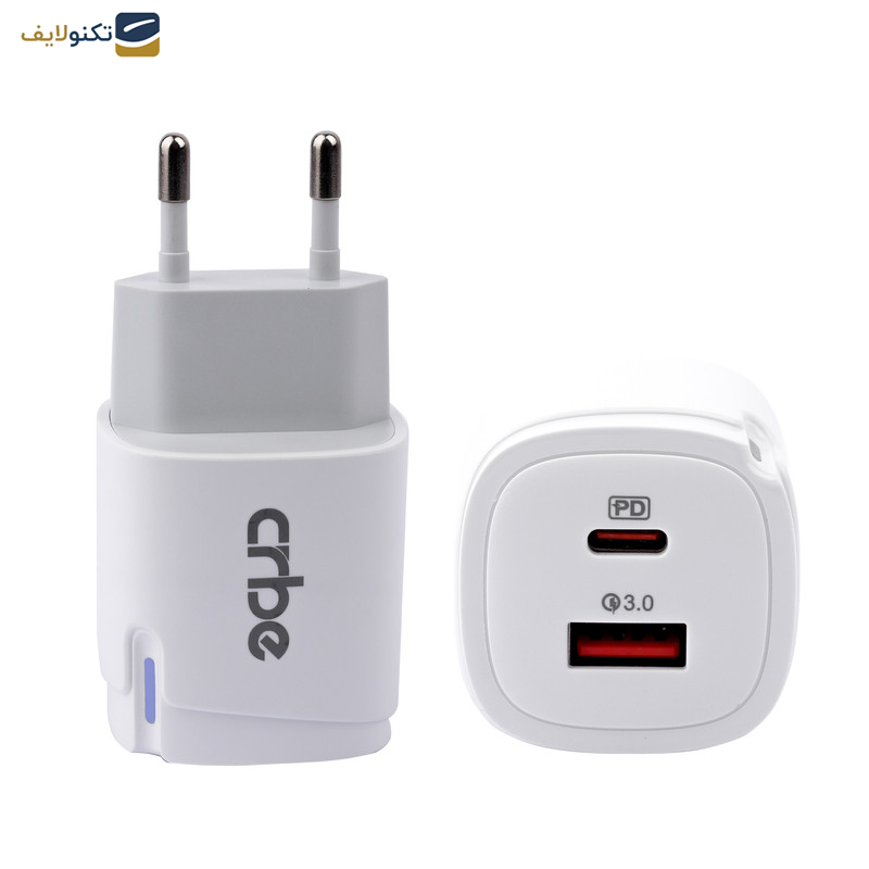 شارژر دیواری 38 وات کربی مدل CR-R101 شارژر دیواری 38 وات کربی مدل CR-R101