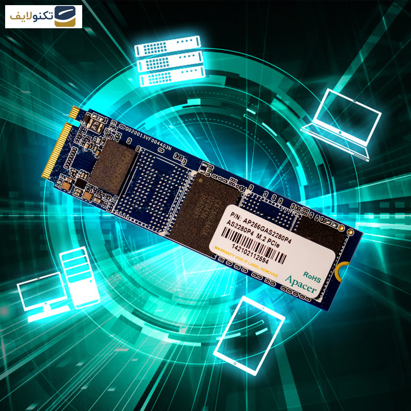 اس اس دی اینترنال M.2 2280 اپیسر مدل AST2280P4 ظرفیت 256 گیگابایت   اس اس دی اینترنال M.2 2280 اپیسر مدل AST2280P4 ظرفیت 256 گیگابایت