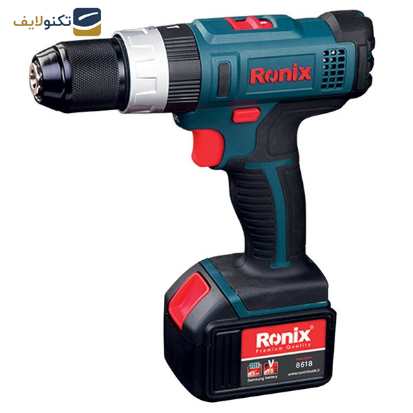 دریل پیچ گوشتی چکشی رونیکس مدل 8618 دریل پیچ گوشتی چکشی رونیکس مدل 8618