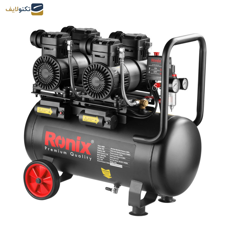 کمپرسور هوا دو سیلندر رونیکس مدل RC-5013 کمپرسور هوا دو سیلندر رونیکس مدل RC-5013