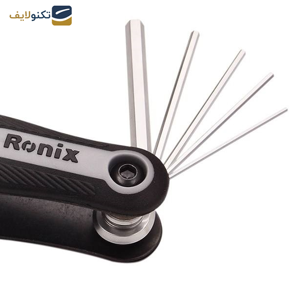 مجموعه 8 عددی آچار آلن تاشو رونیکس مدل RXH-2020 مجموعه 8 عددی آچار آلن تاشو رونیکس مدل RXH-2020