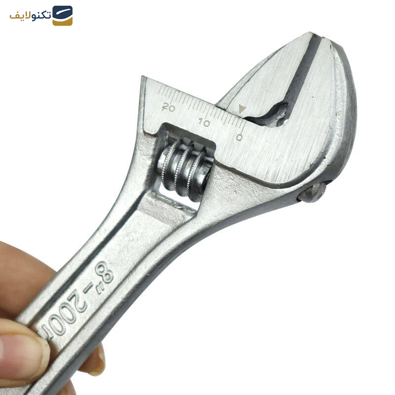 آچار فرانسه رونیکس مدل RH-2431 سایز 8