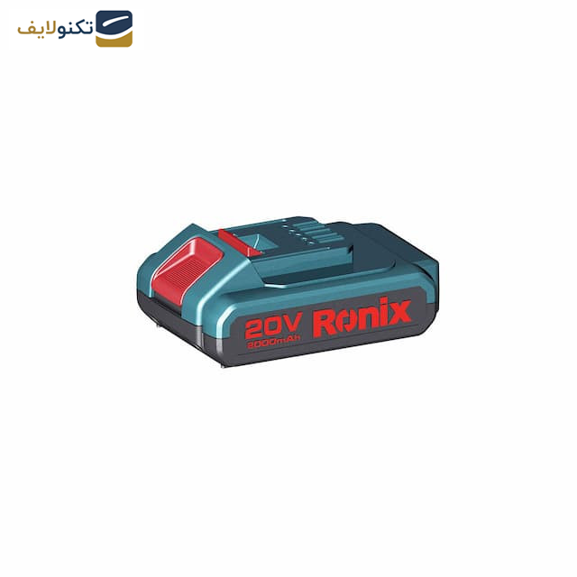 باتری لیتیوم 20 ولت 2 آمپر رونیکس مدل 8990 باتری لیتیوم 20 ولت 2 آمپر رونیکس مدل 8990
