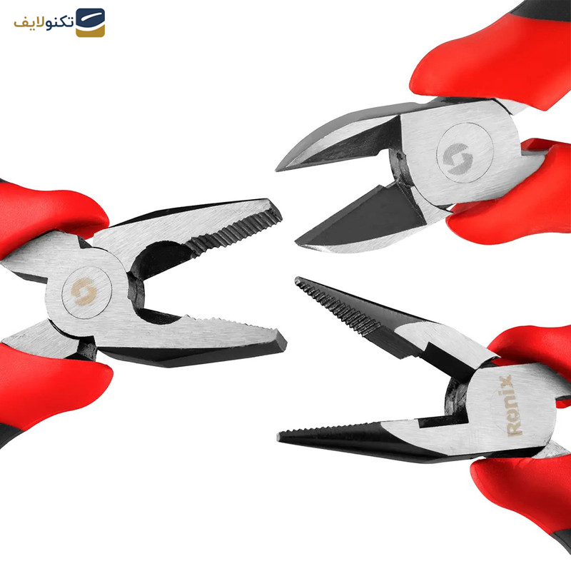 انبر رونیکس مدل الکترونیکی سایز 4.5 اینچ مجموعه 3 عددی انبر رونیکس مدل الکترونیکی سایز 4.5 اینچ مجموعه 3 عددی