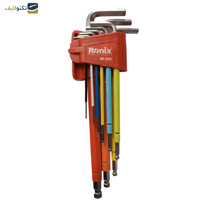 آچار آلن رونیکس مدل RH-2042 مجموعه 9 عددی آچار آلن رونیکس مدل RH-2042 مجموعه 9 عددی