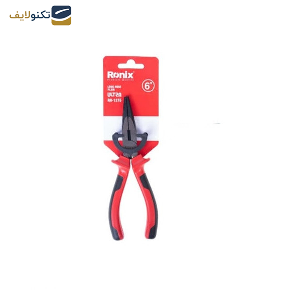 انبر دم باریک رونیکس مدل 1376RH سایز 6 اینچ  انبر دم باریک رونیکس مدل 1376RH سایز 6 اینچ