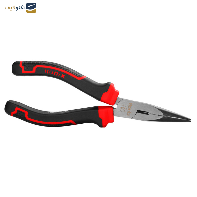 انبر دم باریک رونیکس مدل HR-1368 سایز 8 اینچ  انبر دم باریک رونیکس مدل HR-1368 سایز 8 اینچ