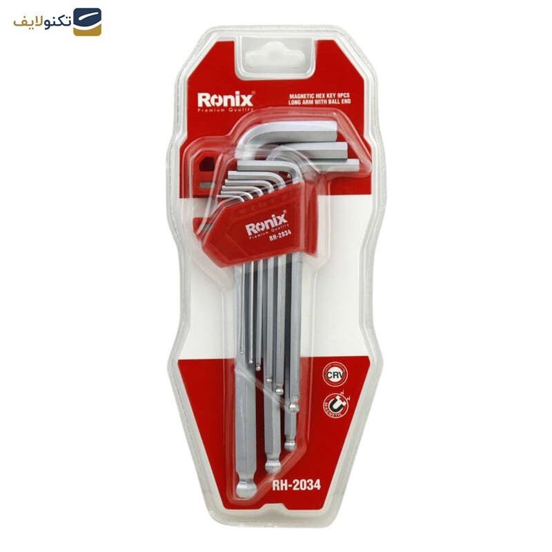 آچار همه کاره رونیکس مدل RH-2034 مجموعه 9 عددی آچار همه کاره رونیکس مدل RH-2034 مجموعه 9 عددی