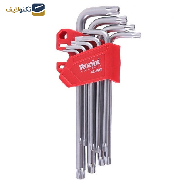 آچار آلن ستاره ای رونیکس مدل 2036RH مجموعه 9 عددی آچار آلن ستاره ای رونیکس مدل 2036RH مجموعه 9 عددی