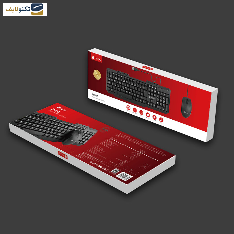 کیبورد  و ماوس پرووان مدل PMK15 کیبورد  و ماوس پرووان مدل PMK15