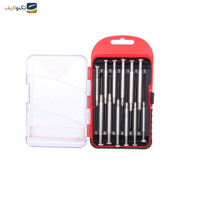 مجموعه 12 عددی پیچ گوشتی ساعتی RH-2713 مجموعه 12 عددی پیچ گوشتی ساعتی RH-2713