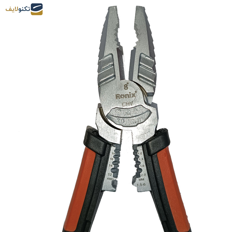 انبردست رونیکس مدل RH-1193 سایز 8 انبردست رونیکس مدل RH-1193 سایز 8