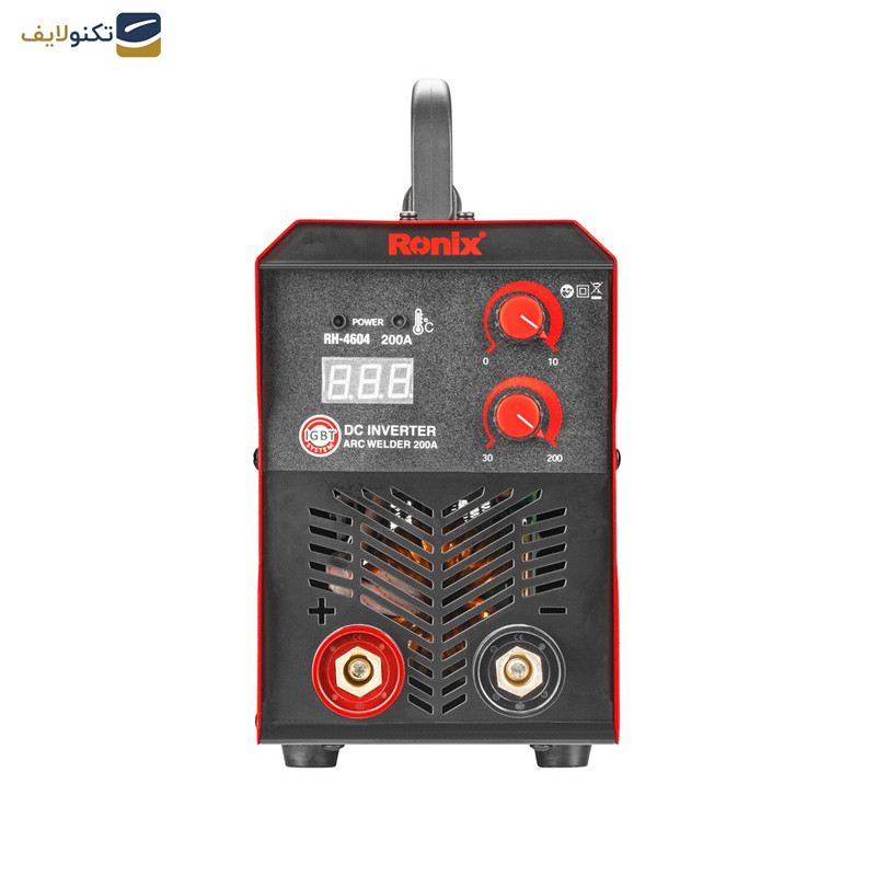 دستگاه جوش 200 آمپر رونیکس مدل RH-4604 دستگاه جوش 200 آمپر رونیکس مدل RH-4604