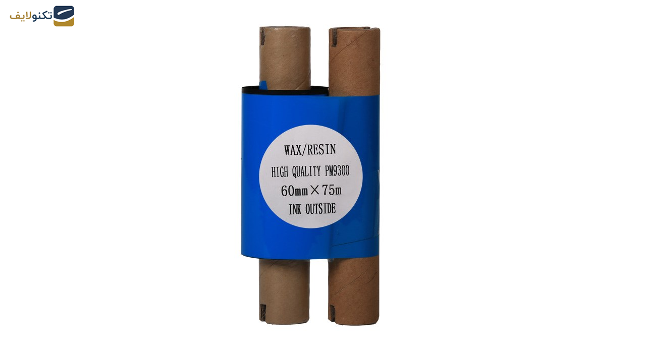 ریبون پرینتر لیبل زن NP مدل Wax Resin 60mm x 75m ریبون پرینتر لیبل زن NP مدل Wax Resin 60mm x 75m