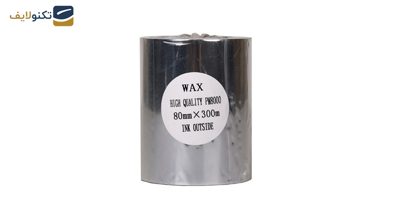 ریبون پرینتر لیبل زن NP مدل Wax 80mm x 300m ریبون پرینتر لیبل زن NP مدل Wax 80mm x 300m