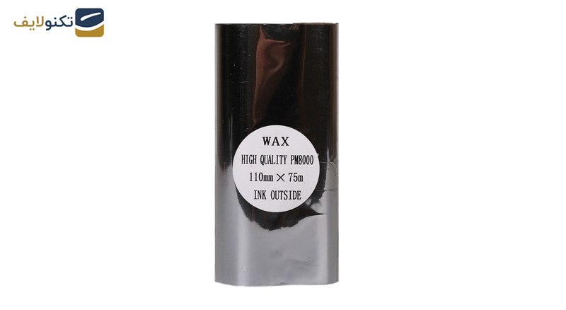 ریبون پرینتر لیبل زن NP مدل Wax 110mm x 75m ریبون پرینتر لیبل زن NP مدل Wax 110mm x 75m