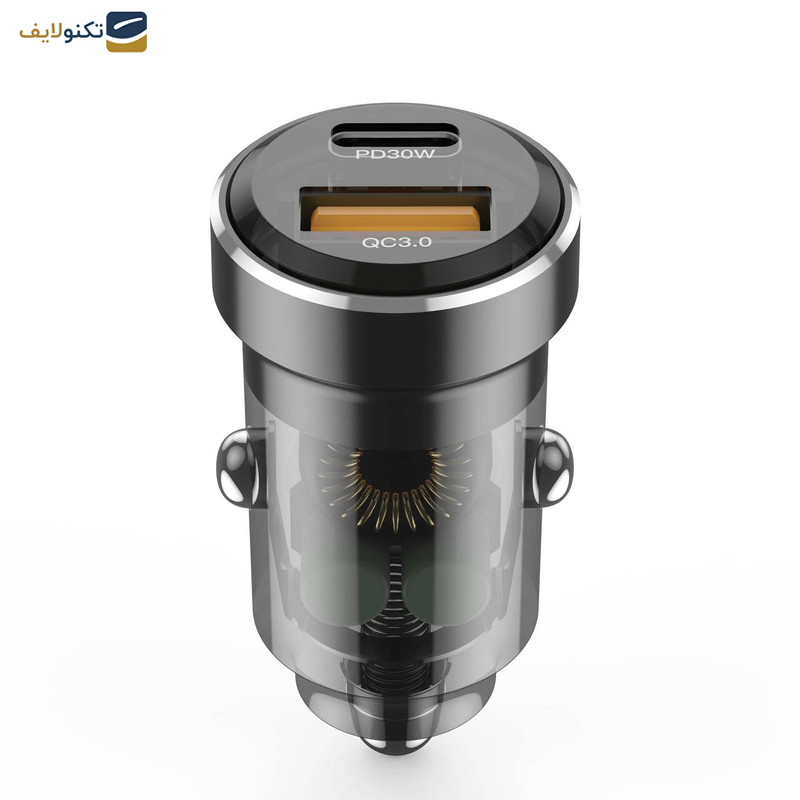 شارژر فندکی 30 وات بودی مدل CC633B شارژر فندکی 30 وات بودی مدل CC633B