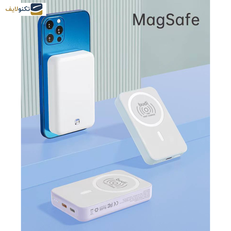 پاور بانک بودی مدل PB081W ظرفیت 10000 میلی آمپر ساعت پاور بانک بودی مدل PB081W ظرفیت 10000 میلی آمپر ساعت