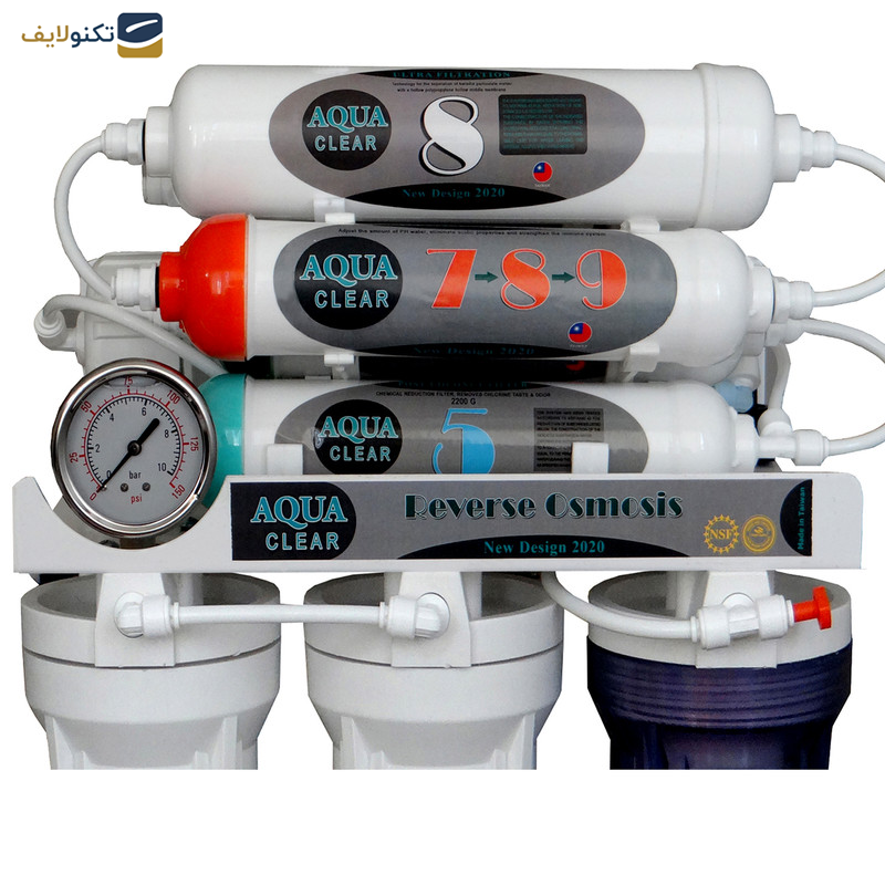 دستگاه تصفیه کننده آب آکوآ کلیر مدل NEWDESIGN 2020 - AFQ9 به همراه فیلتر مجموعه 4 عددی دستگاه تصفیه کننده آب آکوآ کلیر مدل NEWDESIGN 2020 - AFQ9 به همراه فیلتر مجموعه 4 عددی