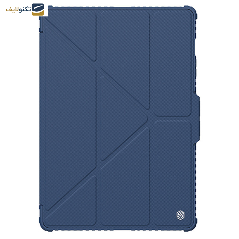 کیف کلاسوری نیلکین مدل Camshield Bumper Flip Folding مناسب برای تبلت سامسونگ Galaxy Tab S9 Plus کیف کلاسوری نیلکین مدل Camshield Bumper Flip Folding مناسب برای تبلت سامسونگ Galaxy Tab S9 Plus