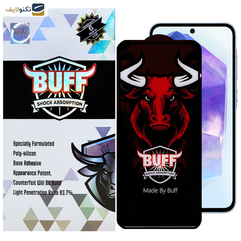محافظ صفحه نمایش سرامیکی بوف مدل Ceramic Pro-G مناسب برای گوشی موبایل سامسونگ  Galaxy A55 / A35 محافظ صفحه نمایش سرامیکی بوف مدل Ceramic Pro-G مناسب برای گوشی موبایل سامسونگ  Galaxy A55 / A35