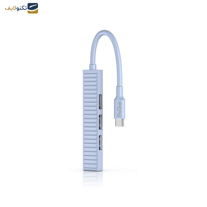هاب 4 پورت USB-C پرووان مدل PHU553 هاب 4 پورت USB-C پرووان مدل PHU553