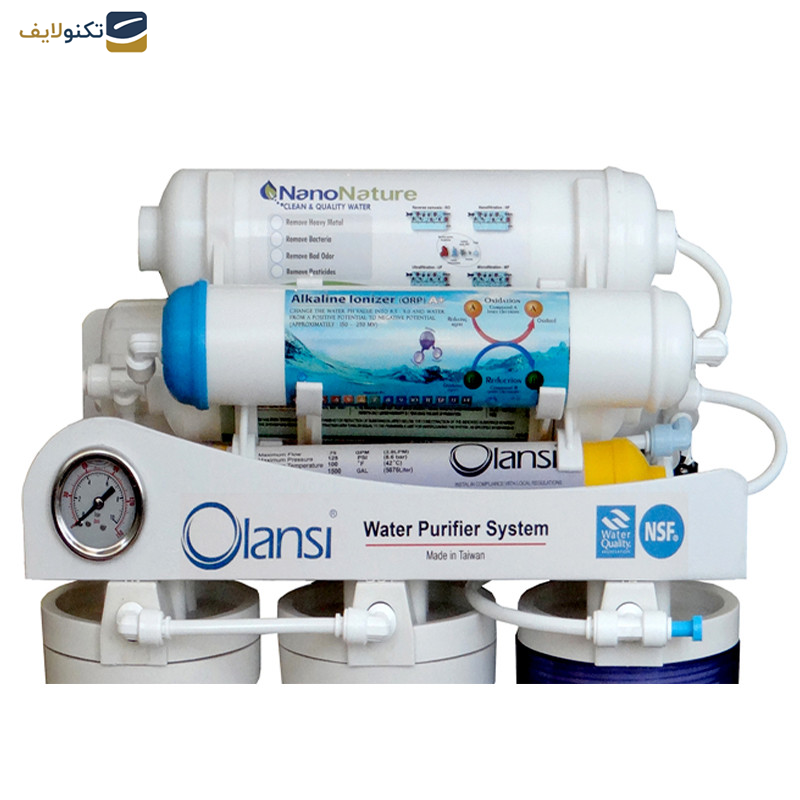 دستگاه تصفیه کننده آب اولانسی مدل REVERSE OSMOSIS - AT8300 به همراه فیلتر مجموعه 3 عددی دستگاه تصفیه کننده آب اولانسی مدل REVERSE OSMOSIS - AT8300 به همراه فیلتر مجموعه 3 عددی