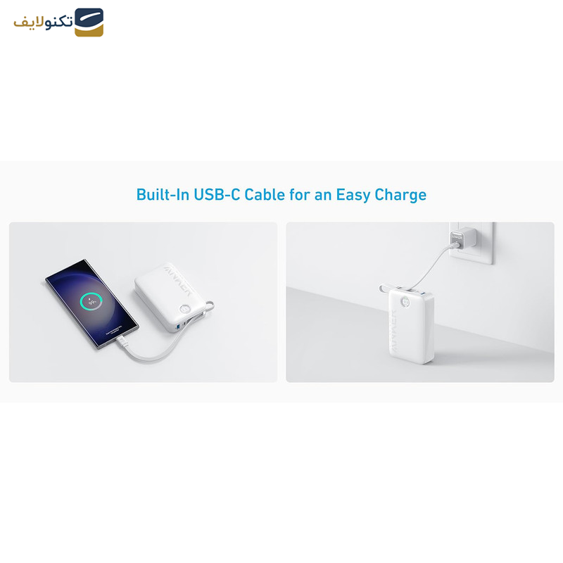 پاوربانک انکر مدل A1647H11 ظرفیت 20000 میلی آمپر ساعت پاوربانک انکر مدل A1647H11 ظرفیت 20000 میلی آمپر ساعت