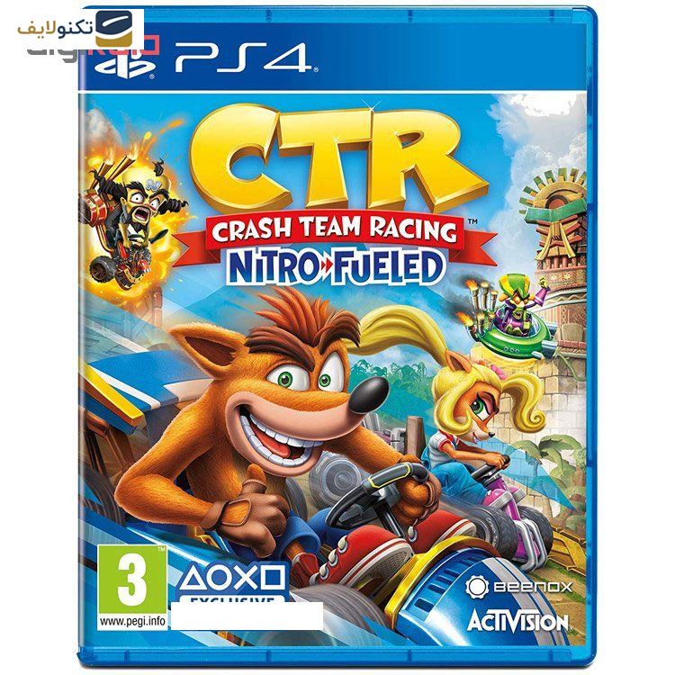 بازی Crash Team Racing Nitro-Fueled مخصوص Ps4 بازی Crash Team Racing Nitro-Fueled مخصوص Ps4