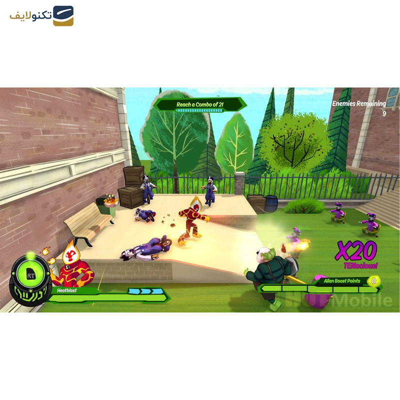 بازی BEN 10 Power Trip مخصوص PS4 بازی BEN 10 Power Trip مخصوص PS4