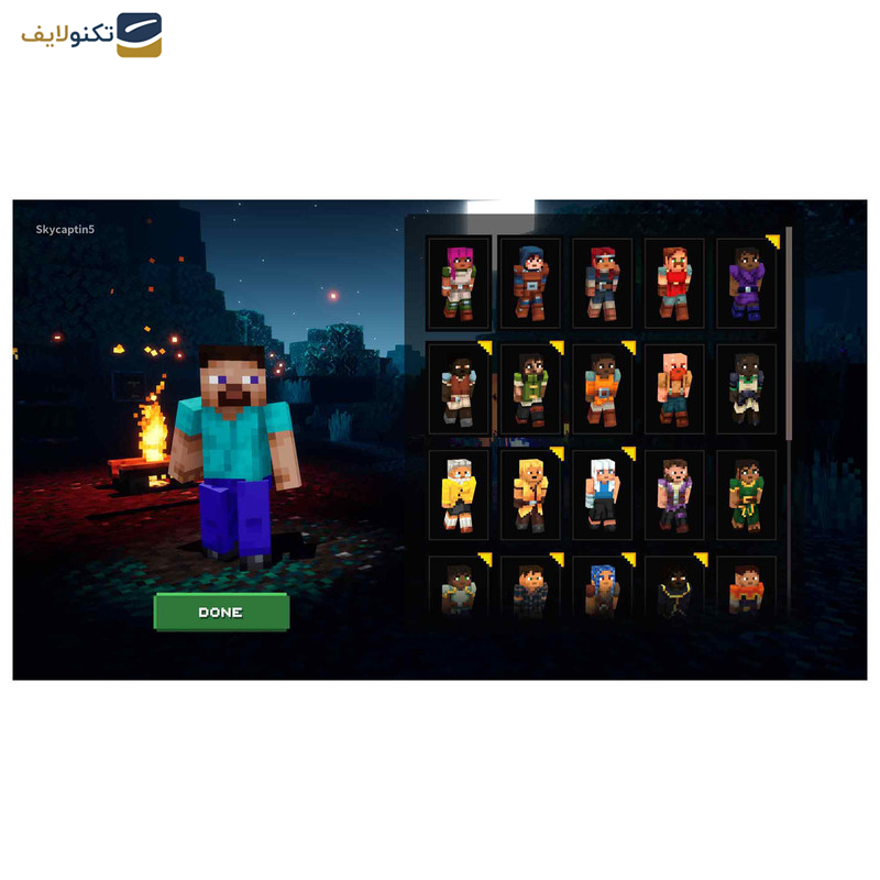 بازی Minecraft Dungeons مخصوص PS4 بازی Minecraft Dungeons مخصوص PS4