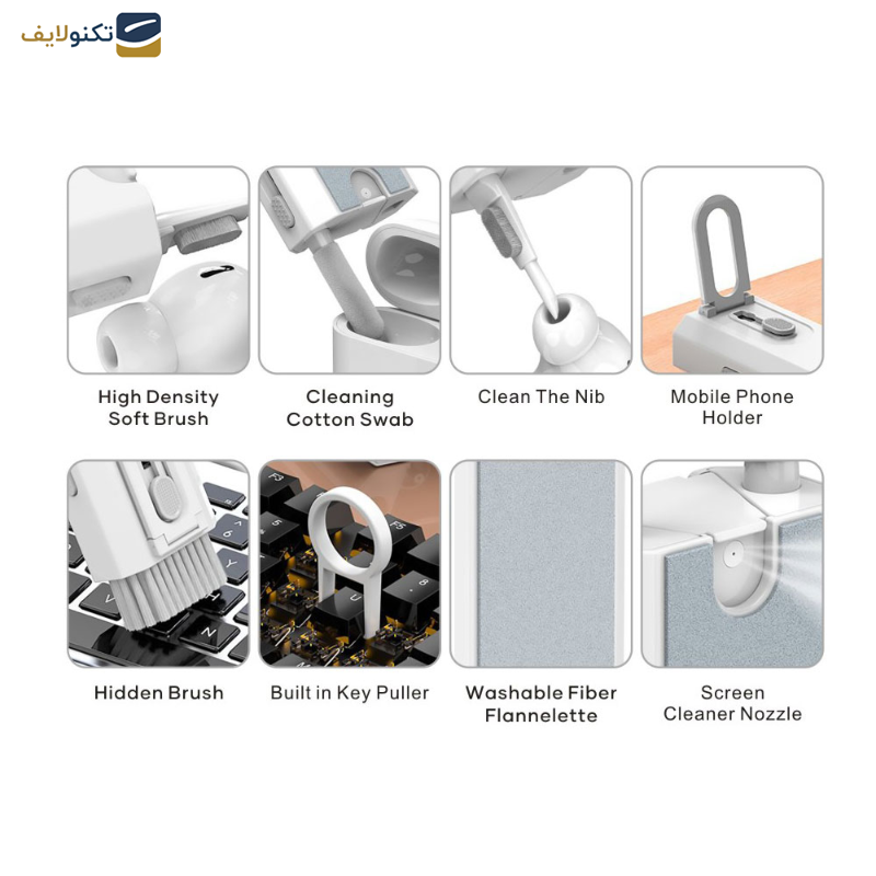 کیت تمیزکننده پرووان مدل PGC502 کیت تمیزکننده پرووان مدل PGC502